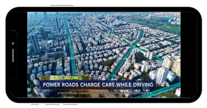 Power Roads Charge Cars While Driving