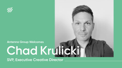 Chad Krulicki Joins Antenna Group as Senior VP, Executive Creative Director